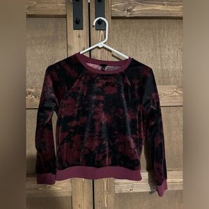 Art Class girls velvet shirt